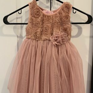 Toddler Blush Floral dress